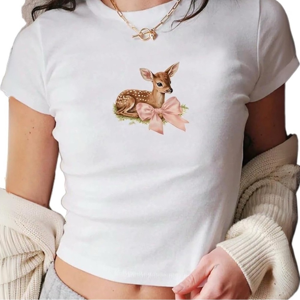 Graphic Baby Tees Coquette Shirt Y2k Baby Tee Downtown Girl Shirt Crop Top Summe